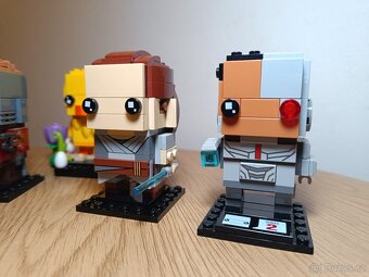 LEGO 5x BrickHeadz - Gamora, StarLord, Rey, Cyborg a Kuře - 2