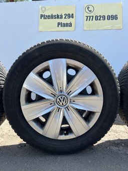 Sada zimních plechových kol VW |5x112, 205/60/16| - 2