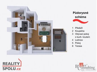 Prodej, byty/3+kk, 69.9 m2, Heydukova 1220/16, Libeň, 18000 - 2
