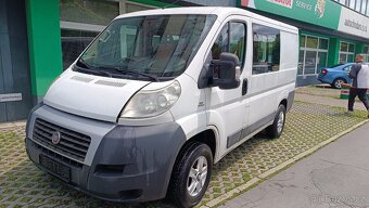 Fiat Ducato 2.0 jtd 85 KW 6 místné TZ 2013 najeto 184tkm - 2