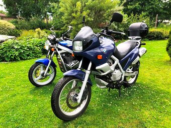 Suzuki GS500e, BMW F650st, vše skupina A2, 35kw - 2