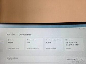 i3 12100f, 16GB DDR4, 512GB M.2 SSD, GTX 770 - 2