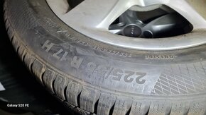 AUDI A6 ALU KOLA 225/55/17 - 5X112 - Č.7 - 2