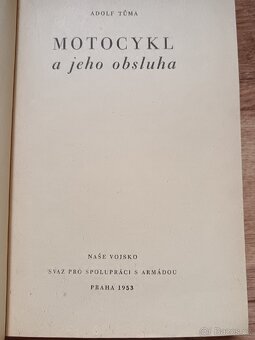 Motocykl obsluha, Učebnice řidiče - 2