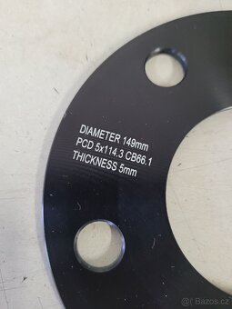 Rozšiřovácí podložky OMP 5x114,3/ 5mm - 2