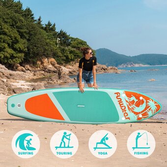 Nafukovací paddleboard SUP - kompletní sada nerozbalený - 2