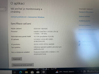 Lenovo T480S - excelentní stav - 2