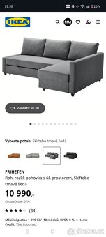 Rozkládací gauč Friheten - 2