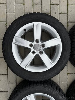 Alu kola Audi 5x112 zimní Fulda 205/55 R16 - 2