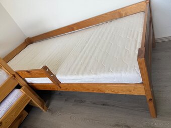 Postel z masivu - buk 90x200 - 2
