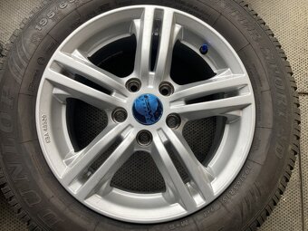 Alu kola MSW 15" 5x112 zimní DUNLOP 195/65R15 - 2