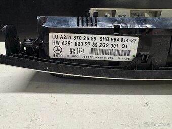 //Panel ovládaní klimatizace Mercedes-Benz W164-W251// - 2