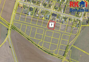 Prodej pozemku pro výstavbu rodinného domu v obci Rožďalovic - 2