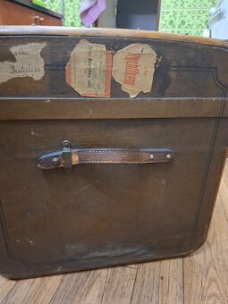 Starožitný lodní kufr - 2