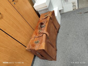 Kožený kufr velkých rozměrů - 2