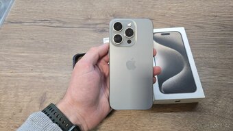 Apple iPhone 15 Pro 128Gb Přírodní Titan, hezký stav - 2