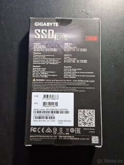 Gigabyte SSD M.2 m2 256gb - 2