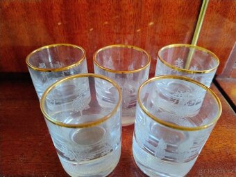 Moser paňákovky motiv stromky 5 ks - 2