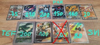 Pokémon karty hity + EX - 2