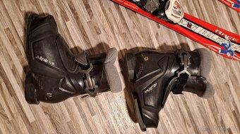 Dětské lyže 90cm včetně lyžáků - 2