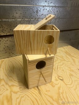 Hnízdící budky pro practvo - 2