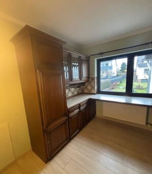 Rustikální linka tmavý dub se spotřebiči,6176 - 2