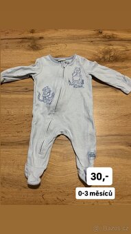 Prodám dětské oblečení 0–1 rok (chlapecké) - 2