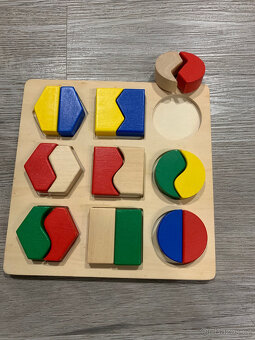 Hlavolam dřevěný - 2