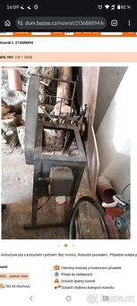 Kotoučová pila, rám - 2