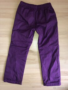 Flessové kalhoty na zimu vel. 116 (5-7 let) - 2
