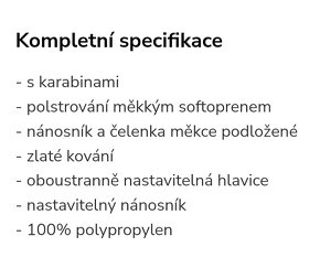 Ohlávka HKM Basil - 2
