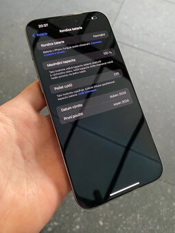 iPhone 15 pro max 256gb 100% baterie - 2