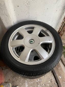 ALU kola ŠKODA FABIA (originální) -195/50 R15 82 - 2