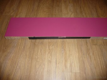 Nástěnná police IKEA Lack 110 cm růžová - 2