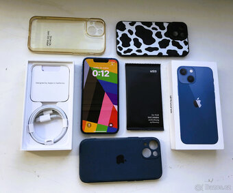 Prodám: Apple Iphone 13 mini 128GB BLUE _ 100% baterie - 2