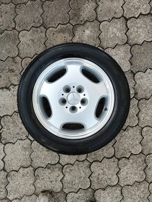 3 letní originální kola Mercedes-Benz W210 215/55 R16 - 2