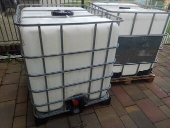 IBC nádrž na vodu 1000l ibc kontejner - 2