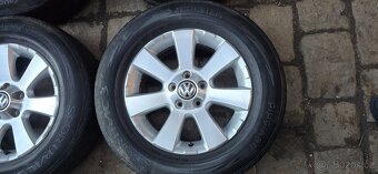 16" disky VW Tiguan + pneu 215/65/16 - pošlu - 2
