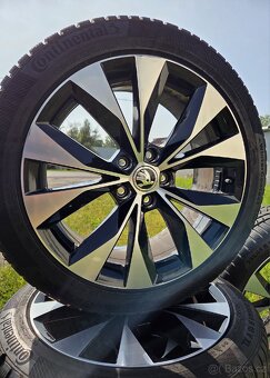 Orig.zimní sada Škoda SUPERB 3 18" 5x112 pneu 235/45/18 - 2