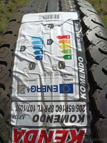 2 nové letní pneumatiky Kenda 205/65/16C - 2