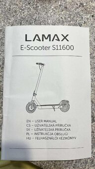 Elektrokoloběžka Lamax - 2
