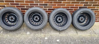 Plechové disky sada, originál VW 5x112 6,5Jx16 ET41 - 2