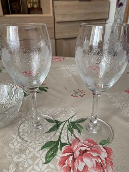 Křišťálové broušené sklenice a mísy - 2