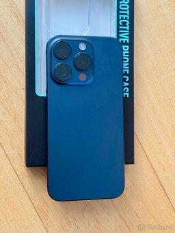 iPhone 15 Pro Blue Titanium BATERIE 100% TOP - 2