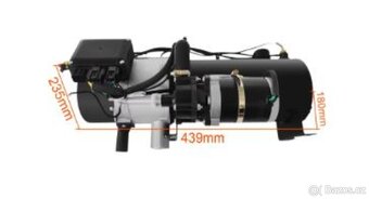 Naftové nezávislé vodní topení 12V 10kW (webasto) AKCE - 2