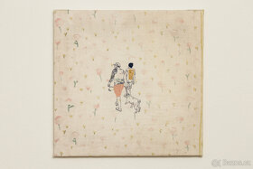 Vyšívaný obraz výtvarnice Ivany Kocmanové, česká značka BRO - 2