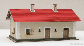Drážní budovy - modelová železnice H0 (1:87) - 2
