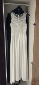 Svatební šaty vel. M/38 made in London TOP STAV - 2