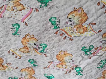 NOVÉ povlečení do dětské postýlky 135 x 100 cm, polštářek 60 - 2