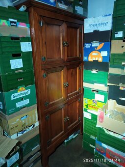 čínská skříňka dřevo. 165x85x45cm - 2